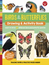 Birds butterflies drawing for sale  Montgomery