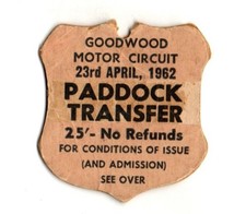 Paddock pass goodwood for sale  SUTTON COLDFIELD