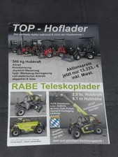 Rabe teleskoplader top gebraucht kaufen  Bergkirchen