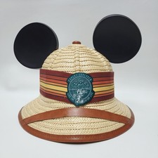 Boné de palha Disney Animal Kingdom Mickey Mouse Safari Youth OS Expert Explorer comprar usado  Enviando para Brazil