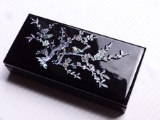 Elegant japanese lacquered d'occasion  Bordeaux-