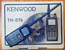 USB Kenwood TH-D74 144/430MHz Tri-Band HT VHF UHF FM e DSTAR Ótimo Estado, usado comprar usado  Enviando para Brazil