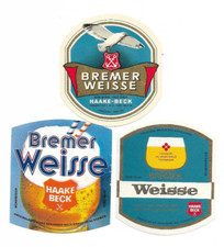 Bier etiketten bremer gebraucht kaufen  Prösen