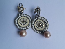 Boucles oreilles strass d'occasion Boucles oreilles strass d'occasion  Paris XX