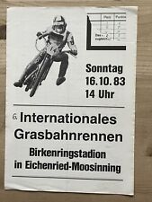 Programmheft grasbahn eichenri gebraucht kaufen  Hückeswagen