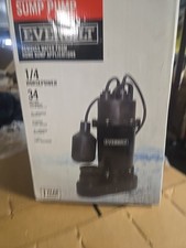 Everbilt submersible sump for sale  Crossville