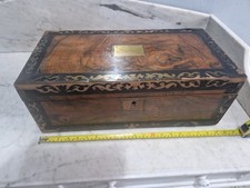 Antique mahogany writing for sale  MORECAMBE