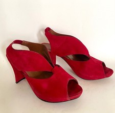Gelati red suede d'occasion  Paris XI