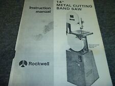 Rockwell metal cutting for sale  Dubuque