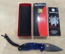 Spyderco manix c101pbl2 for sale  Forked River