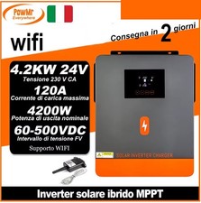 4.2kw inverter solari usato  Maddaloni