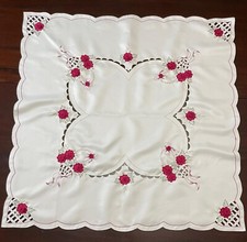 Satin tablecloth floral for sale  Washington