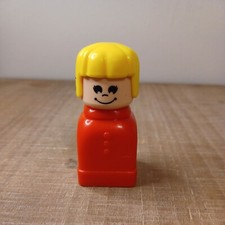 Boneco Vintage Mega Bloks, cabelo loiro senhora vermelha comprar usado  Enviando para Brazil