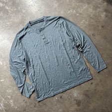NUEVA Camisa Henley Para Hombres Free Fly Ropa Bambú Flexible Manga Larga XL segunda mano  Embacar hacia Mexico