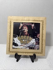 Usado, Vintage Green Day Cookie Carnaval Vidro Fair Prize 8"x8" Com Moldura comprar usado  Enviando para Brazil