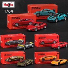 Maisto 1:64 Porsche 911 Taycan Lamborghini Sian Performance Ferrari SF90 Monza S comprar usado  Enviando para Brazil