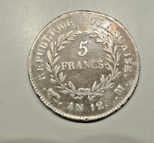 Usado, BONAPARTE PREMIER CONSUL 5 FRANCOS AN 12 M = TOULOUSE FLAN RARO GRANDE 39 MM comprar usado  Enviando para Brazil