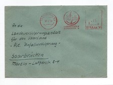 Saarland brief absenderfreiste gebraucht kaufen  Berlin
