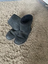 Ugg black boots for sale  DEESIDE