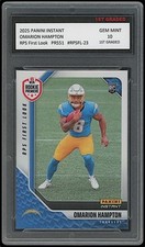 Omarion Hampton 2025 Panini Instant RPS First Look #23 Rookie Card 1ª Classe 10 comprar usado  Enviando para Brazil