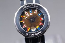 [Quase em perfeito estado] Corum Admiral's Cup 39.610.30 V050 relógio feminino quartzo marinho JAPÃO comprar usado  Enviando para Brazil