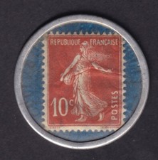Timbre monnaie semeuse d'occasion  Mortagne-au-Perche
