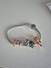 Christmas gnoce bracelet for sale  HALESOWEN