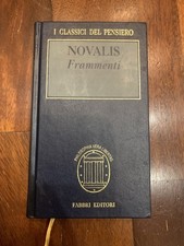 Novalis frammenti classici usato  Napoli