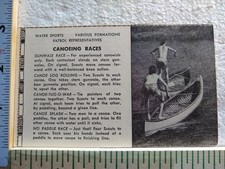 Postal Piragüismo Carreras Deportes Acuáticos segunda mano  Embacar hacia Mexico