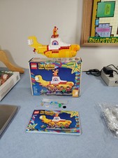 Usado, Lego: The Beatles Yellow Submarine (21306) com caixa e instruções sem miniaturas comprar usado  Enviando para Brazil