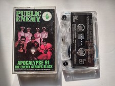 Usado, Cassete PUBLIC ENEMY ~ APOCALYPSE 91… THE ENEMY STRIKES BLACK CT 47374 1991 CAD comprar usado  Enviando para Brazil