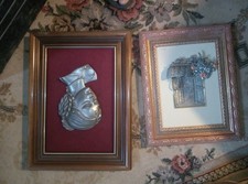 Cadre figurine etain d'occasion  Boran-sur-Oise