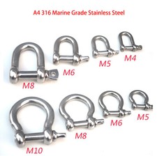 Bow type shackle for sale  Shipping to United Kingdom
