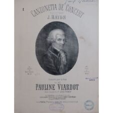 Viardot pauline canzonetta d'occasion  Blois