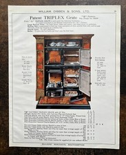 Patent triplex grate for sale  LONDON