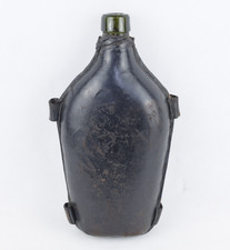 Feldflasche glas lederbezug gebraucht kaufen  Luhe-Wildenau