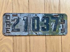 1915 oregon license for sale  Tacoma