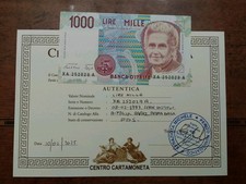 1000 lire montessori usato 1000 lire montessori usato  Manfredonia