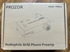 Prozor phono preamp for sale  GLASGOW