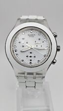 Swatch Full Blooded White SVCK4045AG Irony Diaphane 43mm alumínio comprar usado  Enviando para Brazil