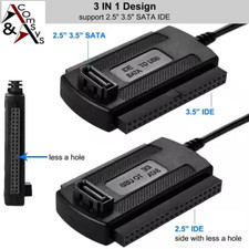 Adapter 3 w 1 USB na SATA i IDE 2,5" i 3,5" dysk twardy, używany na sprzedaż Adapter 3 w 1 USB na SATA i IDE 2,5" i 3,5" dysk twardy, używany na sprzedaż  Wysyłka do Poland