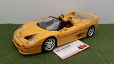 FERRARI F50 BARCHETTA 1995 jaune au 1/18 BURAGO voiture miniature de collection comprar usado  Enviando para Brazil