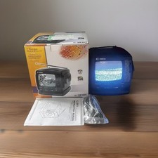 Curtis 5” Rt068 Mini TV Portátil AM/FM 3 Vias Rádio Novo Modelo RARO Na Caixa comprar usado  Enviando para Brazil