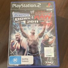 WWE Smackdown Vs Raw 2011 PlayStation 2 PS2 jogo com postagem rápida manual comprar usado  Enviando para Brazil