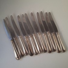 Lot couteaux argent d'occasion  Lapalud