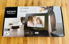 NOVO - Sony White S-Frame 8" Foto Digital DPF-HD800 LED com Áudio AVCHD 800x480 comprar usado  Enviando para Brazil