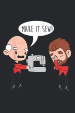 Make It Sew Funny Sewing Machine Joke: Management Notebook - Perfect size, 1... comprar usado Make It Sew Funny Sewing Machine Joke: Management Notebook - Perfect size, 1... comprar usado  Enviando para Brazil