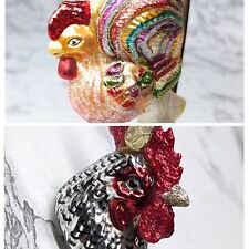 Vtg glass rooster for sale  Laurel