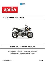 Aprilia parts manual for sale  Lexington