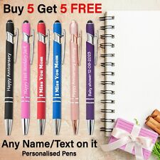 Personalised pens custom for sale  UK